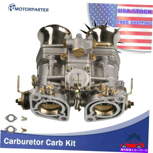 Carburetor 68-79 VWビートル40 IDFウェーバー2バレルジャガーポルシェのキャブレターw/エアホーン Carburetor W/Air Horn For 68-79 VW Beetle 40 IDF Weber 2 BARREL Jaguar Porsche