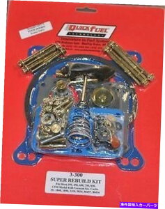 Carburetor �N�C�b�N�R���z���[�Y������3310�L���u���^�[�o�L���[��1850�č\�z�L�b�g + Quick Fuel Holley Carb 3310 Carburetor Vacuum 1850 Rebuild Kit +