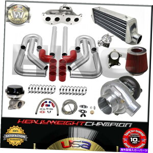 Turbo Charger 05-10 SCION TC 08-15 XB 2AZFE 2.4L IC PK WG BOV MANIFOLD RD̃^[{LbgT3/T4 Turbo Kit T3/T4 for 05-10 SCION TC 08-15 XB 2AZFE 2.4L IC PK WG BOV Manifold RD