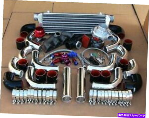Turbo Charger B�V���[�YB16/B18 EK/EF/EG T3�}�j�z�[���h�^�[�{�`���[�W���[�L�b�g�N�����p�C�v�u���b�N�J�v���[ B-SERIES B16/B18 EK/EF/EG T3 MANIFOLD TURBOCHARGER KIT CHROME PIPE BLACK COUPLER�y���s�A���i�z