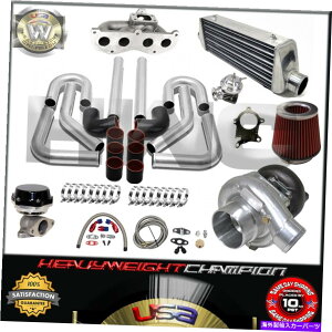 Turbo Charger 02-08̃^[{LbgT3/T4 Camry 2009+ Collolla 2Azfe 2.4 IC PK WG BOV}jz[hBK Turbo Kit T3/T4 for 02-08 CAMRY 2009+ COROLLA 2AZFE 2.4 IC PK WG BOV Manifold BK