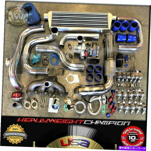Turbo Charger DC2 Integra GS-R B18{gI^[{LbgT3/T4[dKEEP AC PW 245HP@10PSI BLUE DC2 Integra GS-R B18 Bolt-On Turbo Kit T3/T4 CHARGER KEEP AC PW 245HP@10PSI BLUE