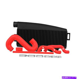 Turbo Charger ~Vg̃gbv}EgC^[N[[̓XoWRX/STI 2001-2007ubNAbhɓK܂ Mishimoto Top-Mount Intercooler Fits Subaru WRX/STI 2001-2007 Black, Red