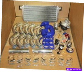 Turbo Charger BMWユニバーサル7PSIアップグレードT3/T4ターボターボチャージャーキットAR .63ステージ3インチブルー BMW UNIVERSAL 7PSI UPGRADE T3/T4 TURBO TURBOCHARGER KIT AR .63 STAGE 3 INCH BLUE