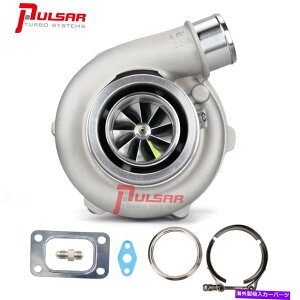 Turbo Charger Pulsar PSR3076 GeniifA{[xAO^[{XeX|0.82a/R+T3A_v^[ Pulsar PSR3076 GENII Dual Ball Bearing Turbo Stainless Steel 0.82A/R+T3 Adapter