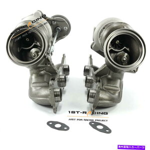 Turbo Charger TD03 N54�r���b�g6+6 BMW 3�V���[�Y335i 335XI 3.0L 07-10�p�c�C���^�[�{�`���[�W���[ TD03 N54 Billet 6+6 Twin Turbochargers for BMW 3 Series 335i 335xi 3.0L 07-10�y���s�A���i�z