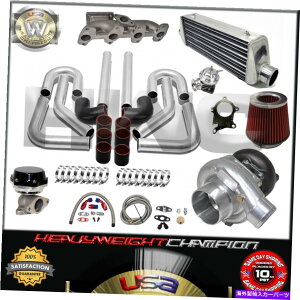 Turbo Charger 95-02̃^[{LbgT3/T4V{[LoGTt@CA2.2L S10 IC WG BOV}jz[hBK Turbo Kit T3/T4 for 95-02 Chevy Cavalier Sunfire 2.2L S10 IC WG BOV Manifold BK