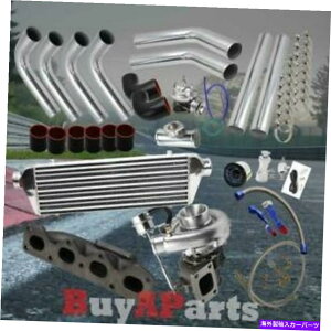 Turbo Charger ^[{/^[{`[W[+}jz[hDIYNubNLbg90-93}c_miata 1.6L Turbo/Turbocharger+Cast Manifold DIY Chrome Black Kit for 90-93 Mazda Miata 1.6L