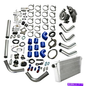 Turbo Charger Honda K20のT3ターボキット02-05インタークーラー+パイプ+オイルポンプ+オイルライン+BOV 12PCS T3 Turbo Kit for Honda K20 02-05 Intercooler+Pipe+Oil Pump+Oil Line+BOV 12PCS