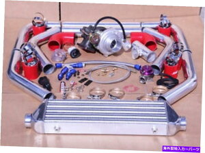 Turbo Charger �z���_���j�o�[�T���A�b�v�O���[�hT3/T4�^�[�{�^�[�{�`���[�W���[�L�b�g�X�e�[�W3 350HP 2.5 '�N���� HONDA UNIVERSAL UPGRADE T3/T4 TURBO TURBOCHARGER KIT STAGE 3 350HP 2.5' CHROME�y���s�A���i�z