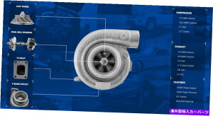 Turbo Charger CxRacing T72fA{[xAO^[{[dT4 .96 A/R Qg700+ LS1 CXRacing T72 Dual Ball Bearing Turbo Charger T4 .96 A/R Q Trim 700+ HP For LS1