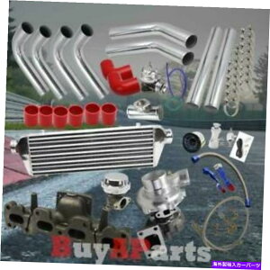 Turbo Charger ^[{/^[{`[W[ +}jz[hDIYNbhLbg94-05}c_~A^1.8 Turbo/Turbocharger + Cast Manifold DIY Chrome Red Kit for 94-05 Mazda Miata 1.8