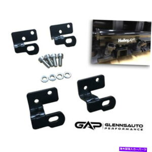 Intake Manifold TBSS/NNBS�ێ�}�j�z�[���h�pHolleyEFI�R�����[���u���P�b�g�L�b�g Holley EFI Fuel Rail Bracket Kit for TBSS/NNBS Intake Manifold�y���s�A���i�z