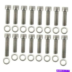 Intake Manifold Speedway Motors Offy Offenhauser��Sharp Ford Flathead�X�e�����X�z�C�{���g�L�b�g Speedway Motors Offy Offenhauser & Sharp Ford Flathead Stainless Intake Bolt Kit�y���s�A���i�z