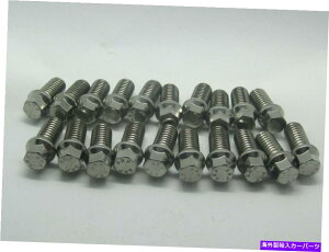 Intake Manifold ARPステンレスヘックスヘッドボルト3/8 "-16 x .75" 20pc#623-0720ドラッグスタードラッグボート ARP Stainless Hex head Bolt 3/8"-16 X .75" 20pc #623-0720 dragster drag boat