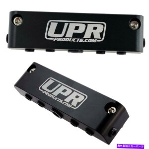 Intake Manifold UPR 7|[gubNA~jE^ubN}jz[hREFCXgQ[g^[{u[Xg2691 UPR 7 Port Black Aluminum VACUUM Block Manifold Fuel Wastegate Turbo Boost 2691