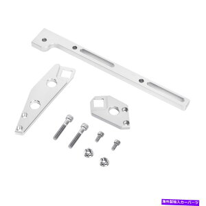 Intake Manifold 102mm LS1�V�[�g���^���C���e�[�N�}�j�z�[���h�p�̃X���b�g���P�[�u���u���P�b�g�A���~�j�E�� Throttle Cable Bracket Aluminum For 102mm LS1 Sheet Metal Intake Manifold