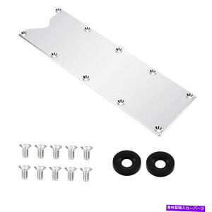 Intake Manifold LS1 LS6 LS GEN 3rbgo[pJo[v[gimbNZT[폜jVo[ For LS1 LS6 LS Gen 3 Billet Valley Pan Cover Plate (Knock Sensor Delete) Silver