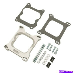 Intake Manifold {ANAhWFbgLu^[𐳕`̋zC}jz[hA_v^[v[gɍL Spread Bore Quadrajet Carburetor to Square Bore Intake Manifold Adapter Plate
