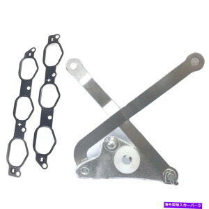 Intake Manifold �z�C�}�j�z�[���h�G�A�t���b�v�C���L�b�g�t���x���cC230 CLK350�p�K�X�P�b�g�ƃA�[���t���V���� Intake Manifold Air Flap Repair Kit w/Gasket & Arms For Benz C230 CLK350 New�y���s�A���i�z