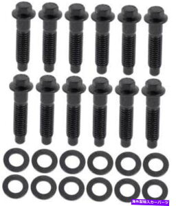 Intake Manifold MOPAR 273-440�E�F�b�W�w�b�N�X�w�b�hARP��REG;�z�C�}�j�z�[���h�{���g�Z�b�g Mopar 273-440 Wedge Black Oxide With Hexhead Arp Intake Manifold Bolt Set�y���s�A���i�z