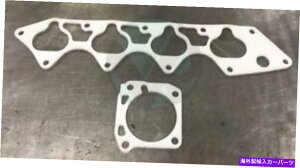 Intake Manifold B18C1 GSR�M�z�C�}�j�z�[���h��70mm�X���b�g���{�f�B�K�X�P�b�g�z���_�A�L�����̃K�X�P�b�g B18C1 GSR Thermal Intake Manifold & 70mm Throttle Body Gaskets For Honda Acura�y���s�A���i�z