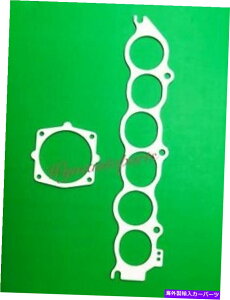 Intake Manifold 02-08�̂��߂̔M�z�C�}�j�z�[���h�ƃX���b�g���{�f�B�K�X�P�b�g3.5L V6 Thermal Intake manifold & Throttle Body Gasket For 02-08 NISSAN MAXIMA 3.5L V6�y���s�A���i�z