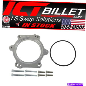 Intake Manifold Gen 5 L83 L8B�X���b�g���{�f�B��]�p�A�_�v�^�[�^�[���X�s���N���b�L���O��]LT Gen 5 L83 L8B Throttle Body Rotation Angle Adapter Turn Spin Clocking Rotate LT