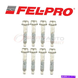 Intake Manifold 1999N2000ÑLfbNGXJ[h5.7L V8 -CVp̃tFvzC}jz[h{gZbg Fel Pro Intake Manifold Bolt Set for 1999-2000 Cadillac Escalade 5.7L V8 - cv