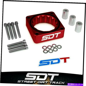 Intake Manifold 87-04�̃��b�h�X���b�g���{�f�B�X�y�[�T�[ Red Throttle Body Spacer For 87-04 Jeep Cherokee Grand Cherokee TJ YJ WJ XJ�y���s�A���i�z