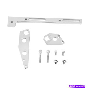 Intake Manifold �����\��LS1�X���b�g���P�[�u���u���P�b�g�L�b�g�V�[�g���^���C���e�[�N�}�j�z�[���h102mm Adjustable LS1 Throttle Cable Bracket Kit for Sheet Metal Intake Manifold 102mm