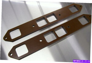 Intake Manifold 264 322�r���C�b�N�l�C���w�b�h�t�F�m�[���≏�̃��C�U�[�z�C�}�j�z�[���h�X�y�[�T�[1/4  Fits 264 322 Buick Nailhead Phenolic Insulator Riser Intake Manifold Spacer 1/4