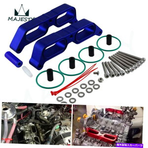 Intake Manifold 2013-2017̋zC}jz[hXy[T[Subaru Brz Scion FR-Sp[ubNu[ Intake Manifold Spacers For 2013-2017 Subaru BRZ Scion FR-S Power Block Blue