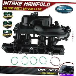 Intake Manifold Ford Fiesta 2011-2014 L4 1.6Lp̃KXPbgtV㕔zC}jz[hAZut New Upper Intake Manifold Assembly w/ Gasket for Ford Fiesta 2011-2014 L4 1.6L