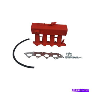 Intake Manifold 吸気マニホールド94-00ホンダシビックSI B16A ACURA INTEGRA TYPE-R B18C5 EMUSA RED INTAKE MANIFOLD 94-00 HONDA CIVIC SI B16A ACURA INTEGRA TYPE-R B18C5 EMUSA RED