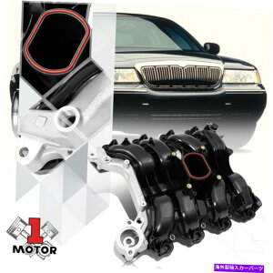 Intake Manifold 96-00�G�N�X�v���[���[/�N���E���r�N�g���A4.6 V8�̃A�b�p�[�G�A�C���e�[�N�}�j�z�[���h�H��X�^�C�� Upper Air Intake Manifold Factory Style for 96-00 Explorer/Crown Victoria 4.6 V8�y���s�A���i�z