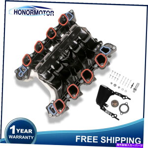 Intake Manifold Ford F-150 E-250 E-150 LOBO 9L3Z9424Ep̃KXPbgLbgtV㕔zC}jz[hLbg New Upper Intake Manifold w/Gasket Kit For Ford F-150 E-250 E-150 Lobo 9L3Z9424E