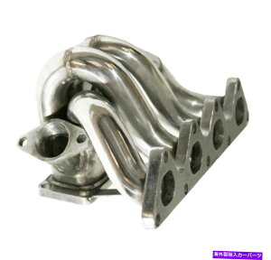 Intake Manifold 88-00�z���_�V�r�b�NB�V���[�YCRX�f���\���`���[�u���[�^�[�{�}�j�z�[���h�X�e�����X For 88-00 Honda Civic B Series CRX DEl Sol Tubular Turbo Manifold Stainless