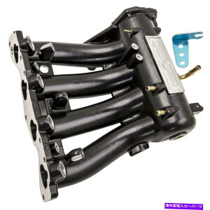 Intake Manifold �z���_�V�r�b�N88-91 CRX 93-97 Del Sol D15 D16�G���W���̐V�����u���b�N�C���e�[�N�}�j�z�[���h New Black Intake Manifold for Honda Civic 88-91 CRX 93-97 Del Sol D15 D16 Engine
