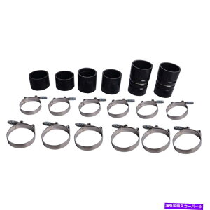 Intake Manifold 99-03AbvO[hꂽ5 plyVRCACC^[N[[u[gLbgtH[h7.3Lp[Xg[N 99-03 Upgraded 5 Ply Silicone CAC Intercooler Boot Kit for Ford 7.3L Powerstroke