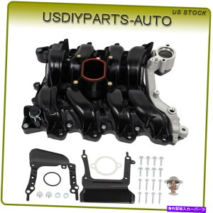 Intake Manifold J[^ENErNgAKXPbgT[X^bgOOێ}jz[h Intake Manifold With Gasket Thermostat O-Rings For Lincoln Town Crown Victoria