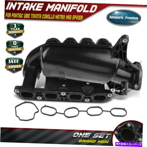 Intake Manifold �g���^�J���[���}�g���b�N�XMR2�|���e�B�A�b�N1.8L�p�̃K�X�P�b�g�t���A�b�p�[�G���W���C���e�[�N�}�j�z�[���h Upper Engine Intake Manifold w/Gasket for Toyota Corolla Matrix MR2 Pontiac 1.8L�y��