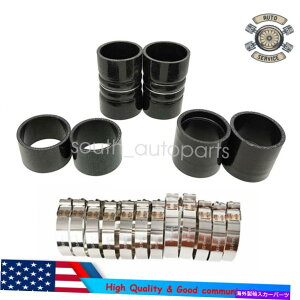 Intake Manifold 99-03tH[h7.3Lp[Xg[N5vCVRCACC^[N[[u[gLbg Fits for 99-03 Ford 7.3L Powerstroke 5 Ply Silicone CAC Intercooler Boot Kit