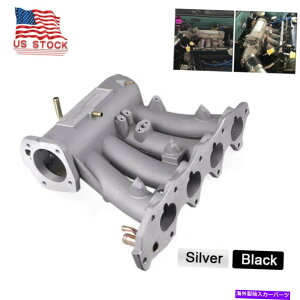 Intake Manifold 1994N2001NAcura Integra GS -RVo[̕čێ}jz[hA~jEvV[Y US Intake Manifold Aluminum Pro Series for 1994 - 2001 Acura Integra GS-R Silver