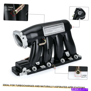 Intake Manifold ブラックインテークマニホールドフィット04-08 ACURA TSXベースK24A2 06-11ホンダシビックSI K20Z3 Black Intake Manifold Fits 04-08 Acura TSX Base K24A2 06-11 Honda Civic Si K20Z3