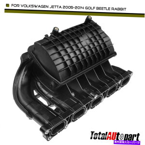 Intake Manifold tHNX[Qr[gStWFb^pTbgrbg2006-2014 L5 2.5L̐ێ}jz[h Intake Manifold for Volkswagen Beetle Golf Jetta Passat Rabbit 2006-2014 L5 2.5L