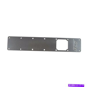 Intake Manifold ICT�r���b�g551714; 5.9L�J�~���Y24V�p�̃J�~���Y�n�C�t���[�v���i���X�y�[�T�[1/2  ICT Billet 551714; Cummins High Flow Plenum Spacer 1/2 for 5.9L Cummins 24V�y���s�A���i�z
