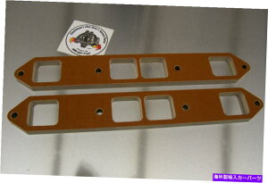 Intake Manifold �r���C�b�N�l�C���w�b�h���C�U�[�C���e�[�N�}�j�z�[���h�t�F�m�[���≏�̃X�y�[�T�[�M�Z��1/2 Buick Nailhead Riser Intake Manifold Phenolic Insulator Spacer For Heat Soak 1/2