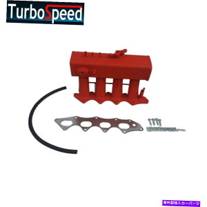 Intake Manifold 94-00ホンダシビックSI B16A Acura Integra Type-R B18C5の赤吸気マニホールド Red Intake Manifold For 94-00 HONDA CIVIC SI B16A ACURA INTEGRA TYPE-R B18C5