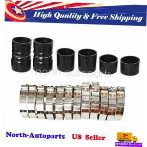 Intake Manifold 99-03AbvO[hꂽ5 plyVRCACC^[N[[u[gLbgtH[h7.3Lp[Xg[N 99-03 Upgraded 5 Ply Silicone CAC Intercooler Boot Kit for Ford 7.3L Powerstroke